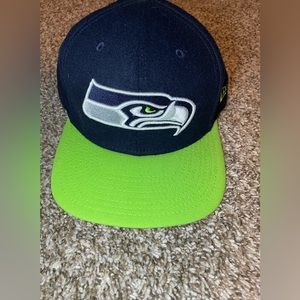 Seattle Seahawks New Era SnapBack Hat Cap one size fits all NWOT
